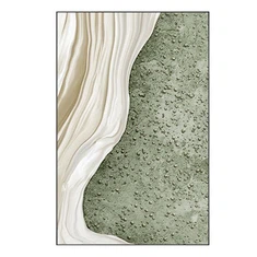 Green Abstract Wall Art